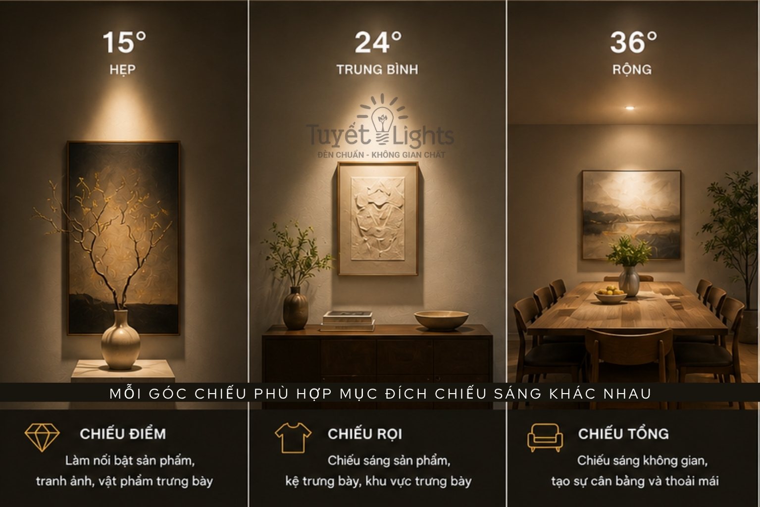 Góc chiếu đèn